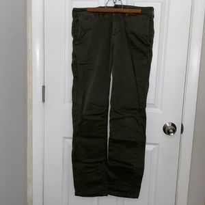 American eagle green chino